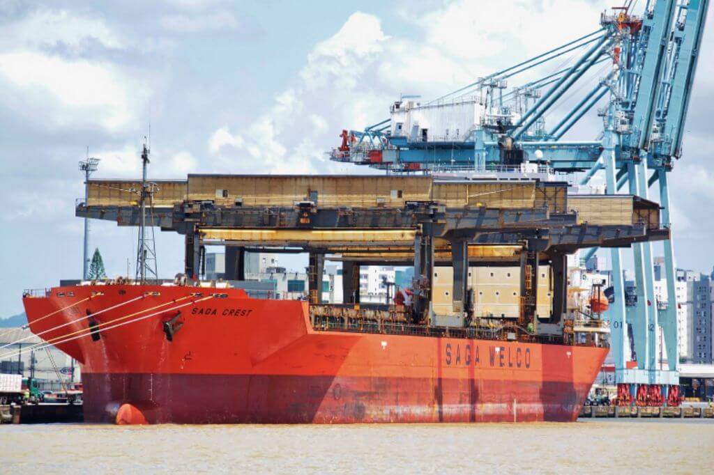 exportações no porto de itajaó
