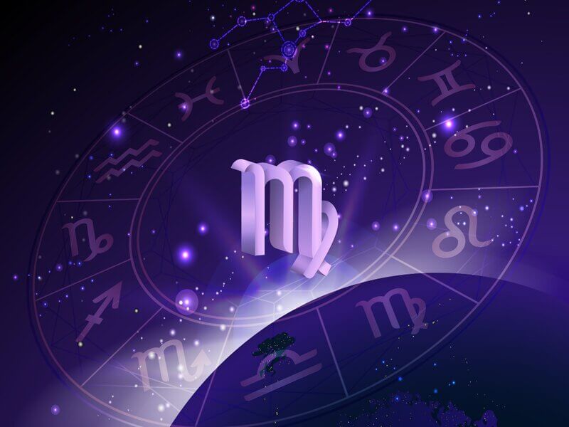 Ilustração do signo de Virgem