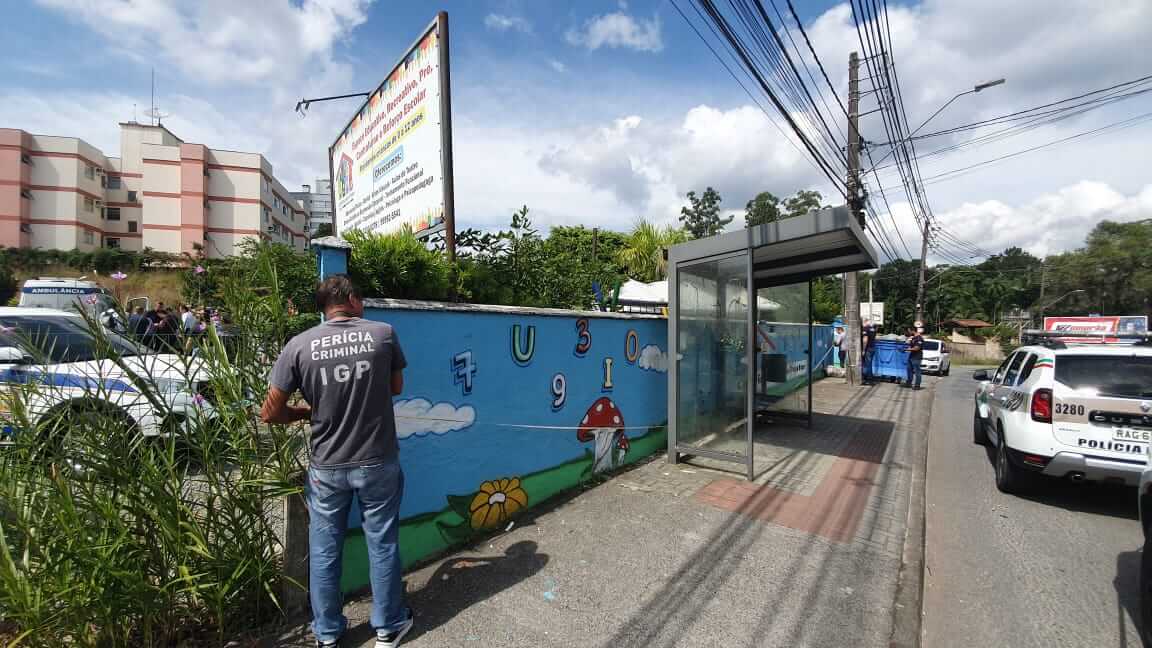 Caso ocorreu em uma creche particular (Foto: Patrick Rodrigues/Santa)