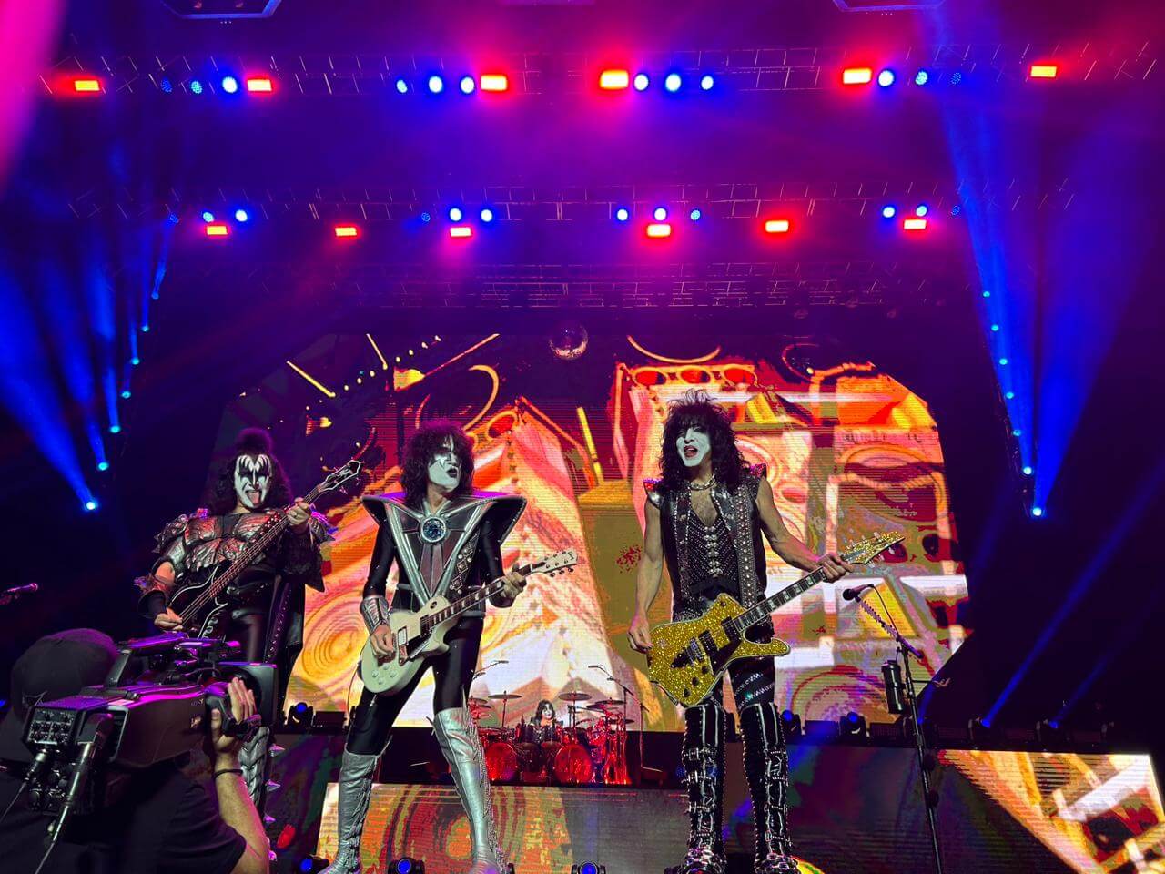 Último show do Kiss no país foi no Hard Rock Live Florianópolis (Foto: Sofia Mayer, NSC Total)