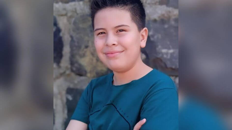 Daniel do Amaral da Silva tinha 12 anos e estava internado após acidente na BR-282, no Oeste de Santa Catarina (Foto: Arquivo Pessoal)