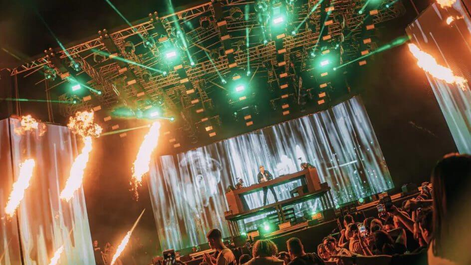 David Guetta fez show em Florianópolis em janeiro