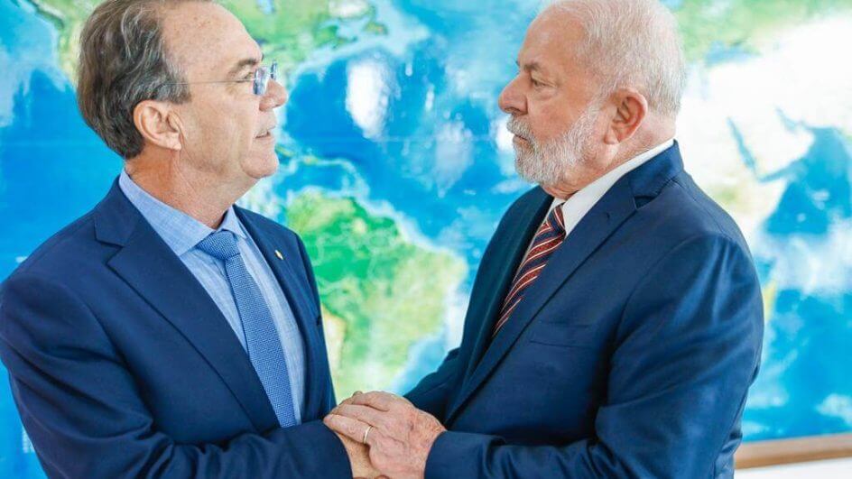 Décio Lima e Lula (Foto: Ricardo Stuckert, PR)