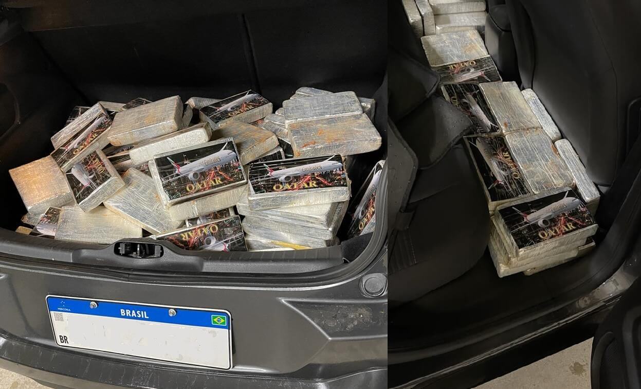 Avião na embalagem servia de identificação do fabricante da droga, disse PF