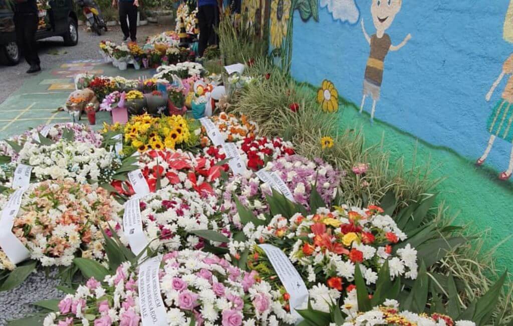 Homenagens tomaram conta da creche Cantinho do Bom Pastor, em Blumenau