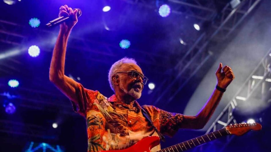 Gilberto Gil relembrou prisão em Florianópolis (Foto: Tiago Ghizoni, NSC Total)