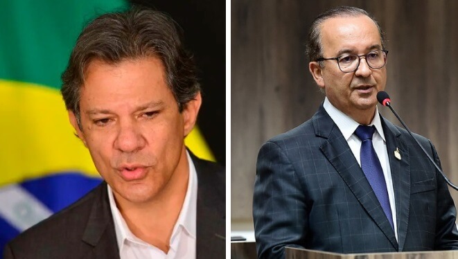 Fernando Haddad e Jorginho Mello