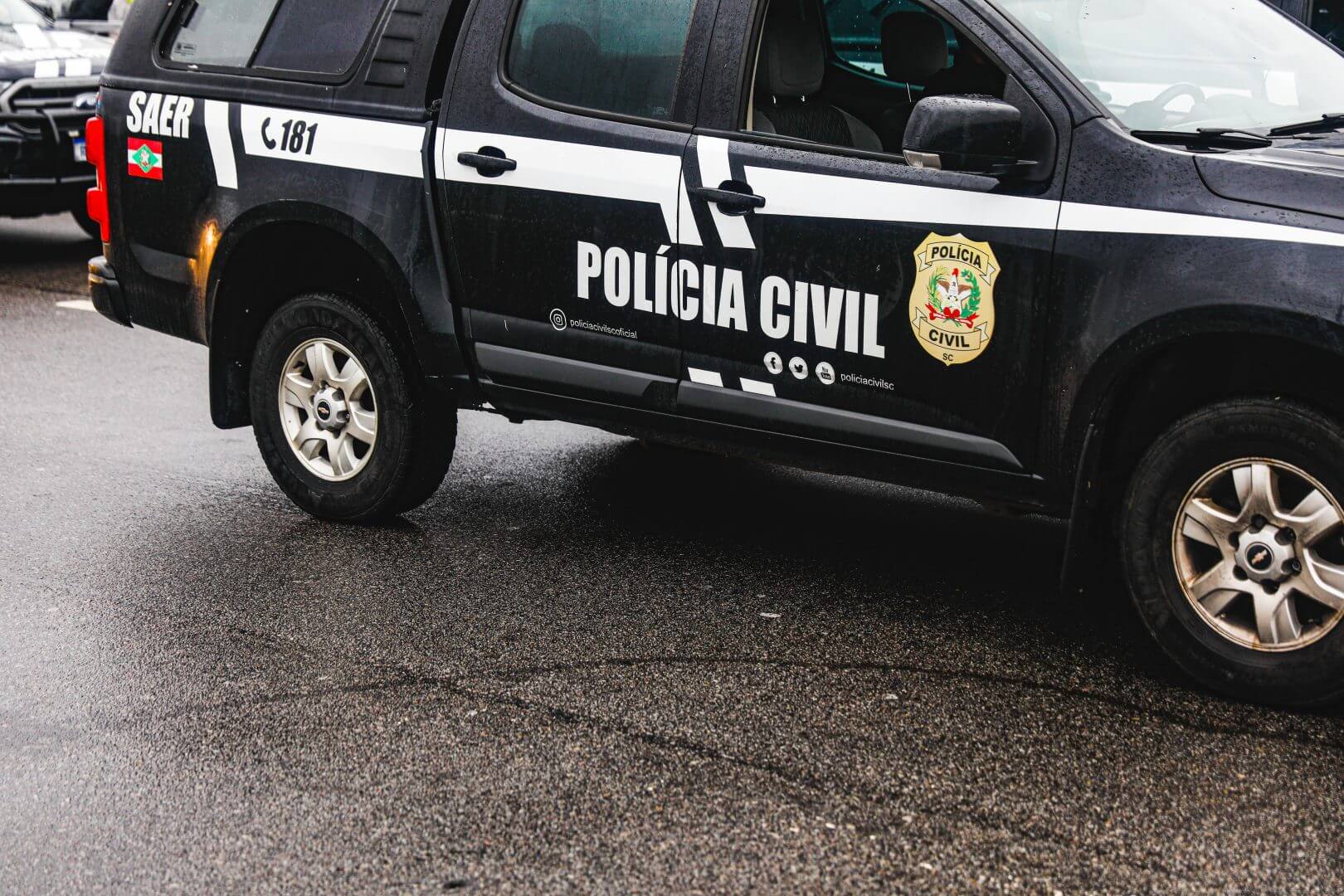 Uma pessoa foi presa por suspeita no crime (Foto: Polícia Civil/Divulgação)