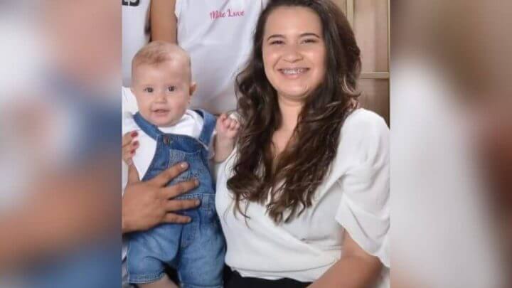 Mãe e filho não resistiram aos ferimentos (Foto: Redes Sociais/Divulgação)