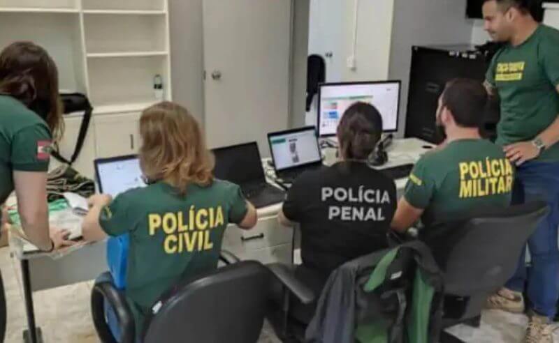 Sete prefeitos foram presos durante a operação (Foto: MPSC, divulgação)