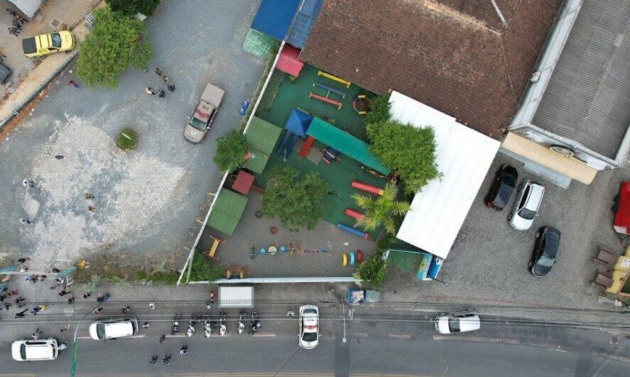 Parquinho será reformado na creche de Blumenau