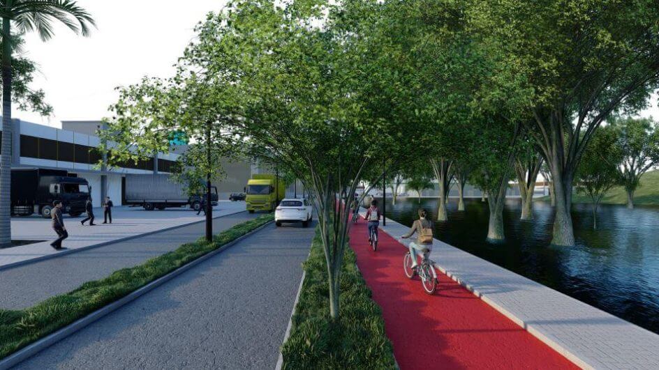 Parques de drenagem estão previstos entre os investimentos ambientais