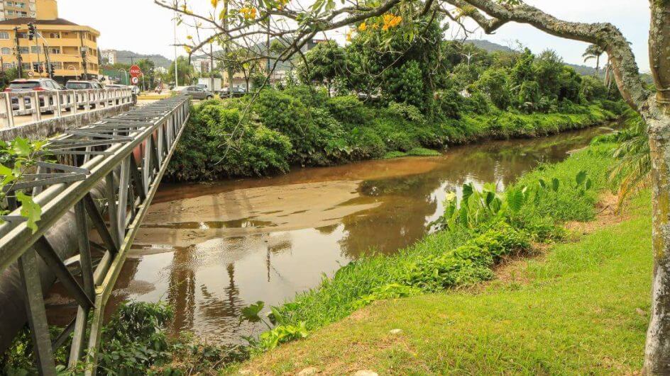 Desassoreamento ampliaria a capacidade de vazão do rio Cachoeira