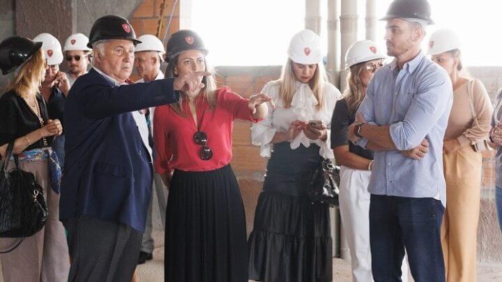 Tonino Lamborghini e Tatiana Cequinel