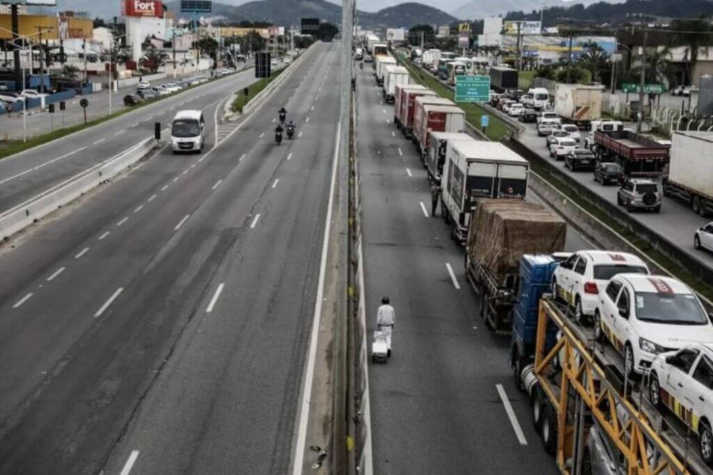 SC liderou multas por bloqueios em rodovias