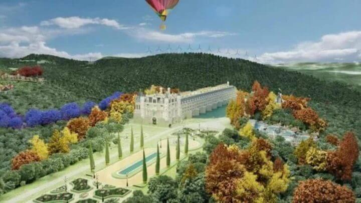 Projeto do resort em Campo Alegre