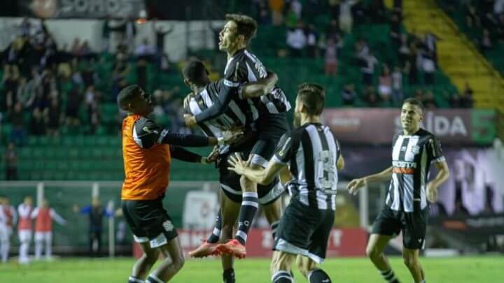 Figueirense fez virada importante diante da Aparecidense. Bernabé fez o gol da vitória