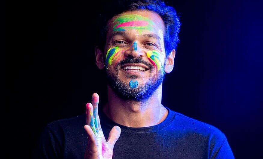 Franco Rodrigo apresenta exposição em Florianópolis.