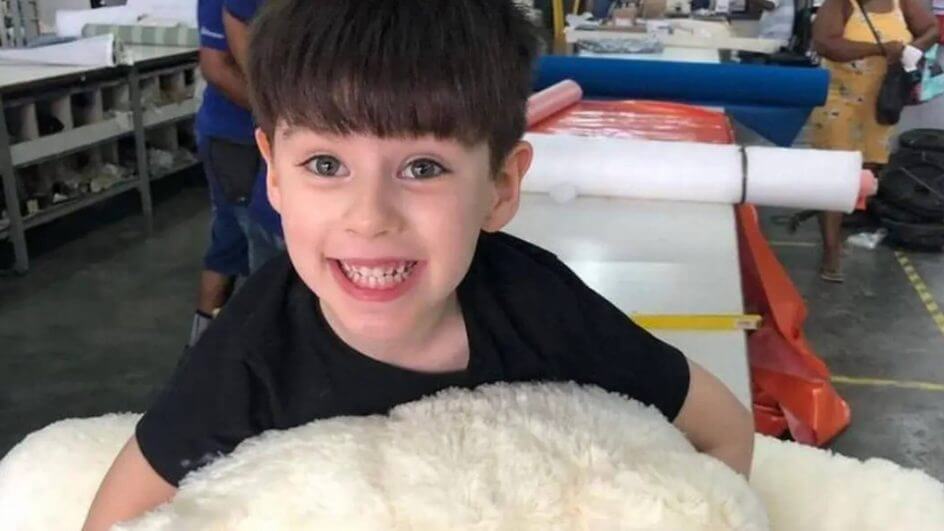 Henry Borel antes de ser morto aos 4 anos