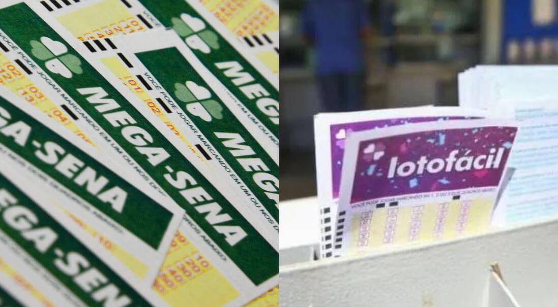 Mega-Sena e Lotofácil sorteiam prêmios milionários