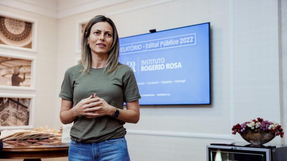 Tatiana Rosa Cechinel, presidente da Embraed