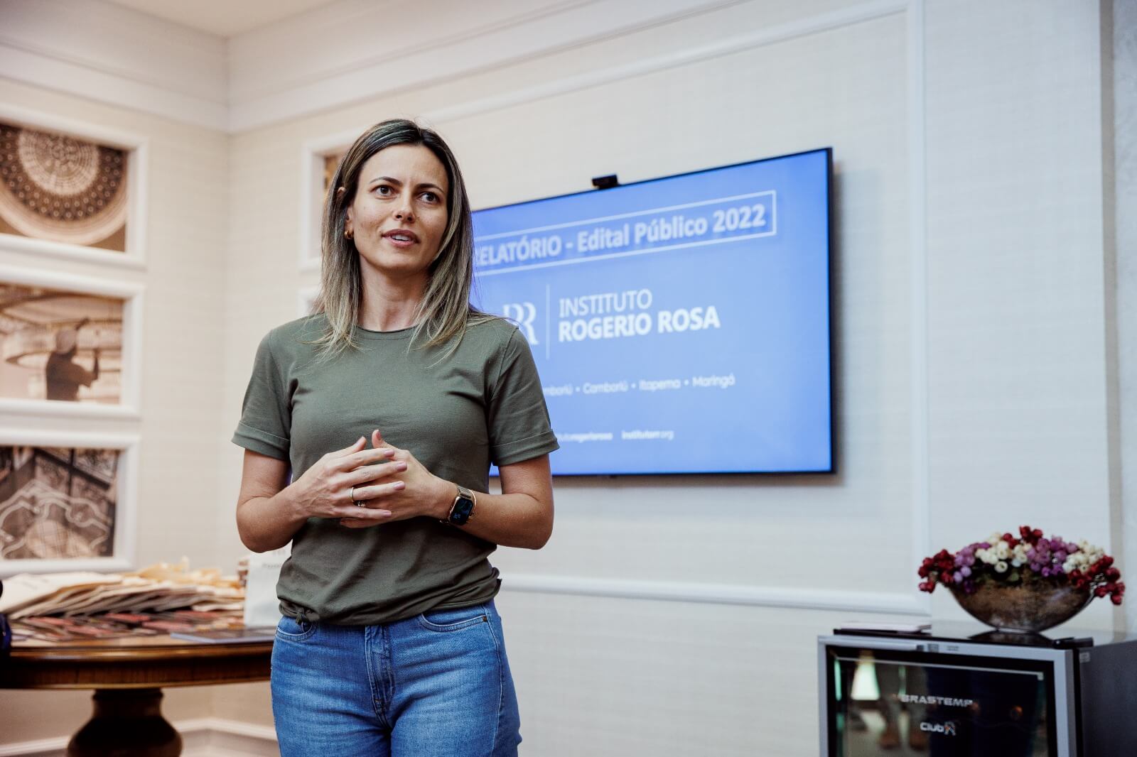 Tatiana Rosa Cechinel, presidente da Embraed