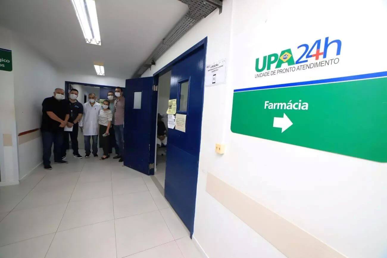 Comissão especial da saúde da Câmara de Joinville visitou UPA Leste na semana passada