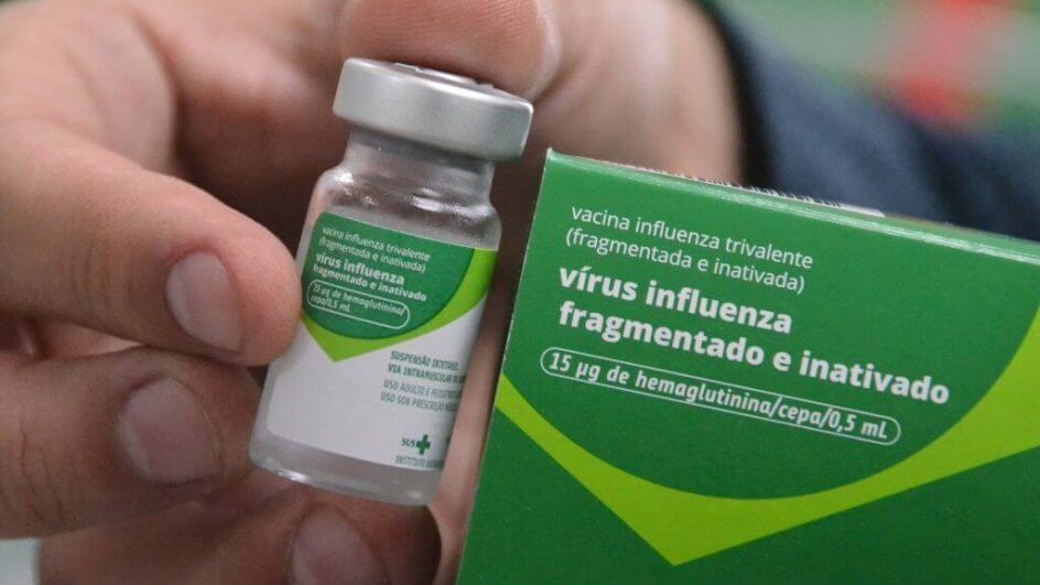 Vacina da gripe trivalente é aplicada gratuitamente pelo SUS