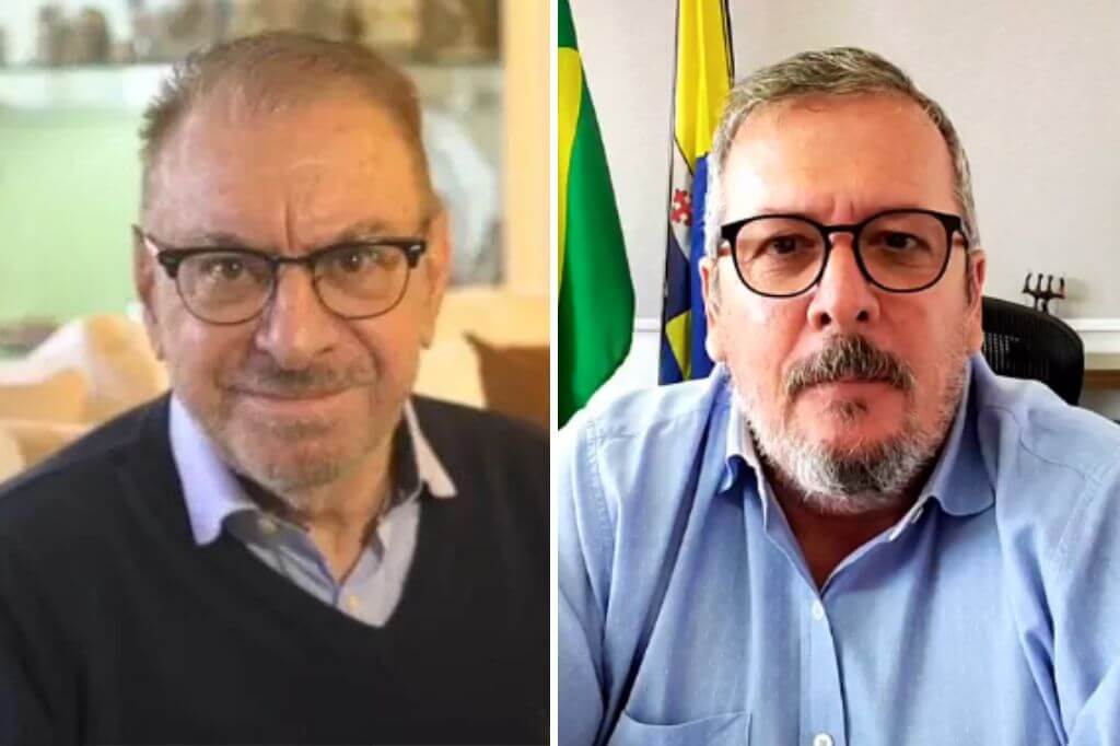 Prefeito e vice de Itajaí são alvo de processo de impeachment em Itajaí (Fotos: Reprodução, Instagram)