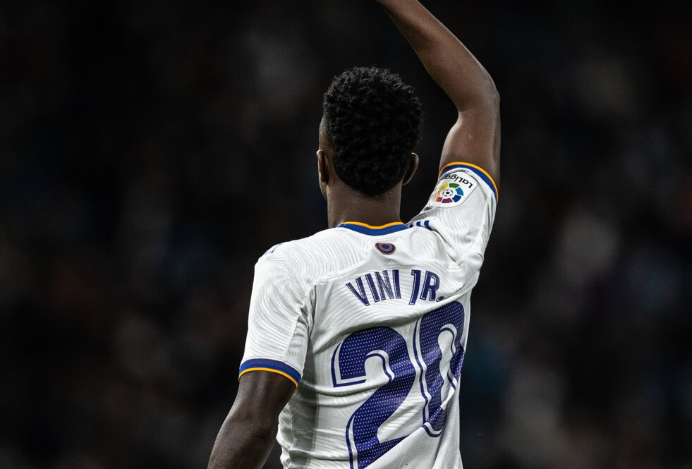 Vinicius Jr. se tornou um símbolo na luta contra o racismo no futebol