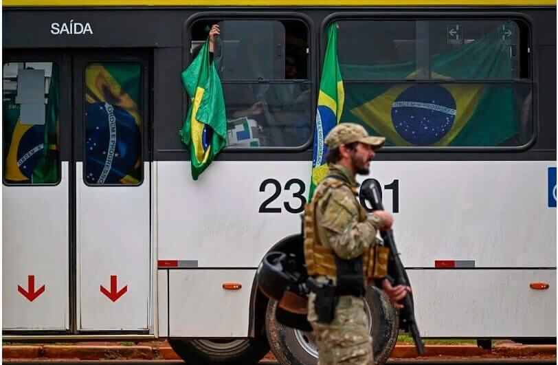 Atos golpistas ocorreram em 8 de janeiro (Foto: Mauro Pimentel/AFP)
