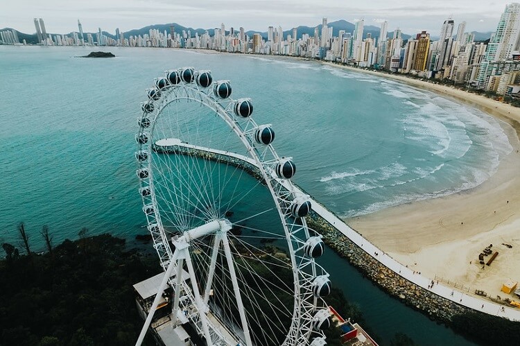 Praia Central de Balneário Camboriú
