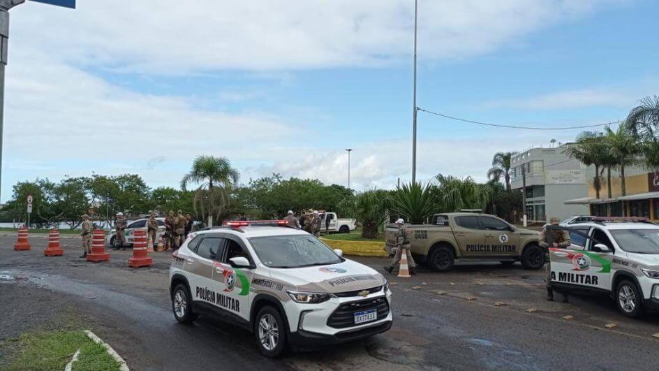 Ação ocorreu em cinco estados (Foto: Polícia Militar/Divulgação)