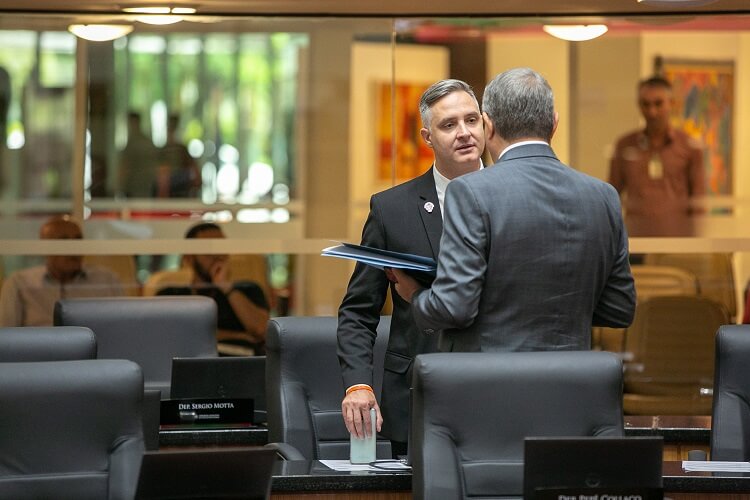 Matheus Cadorin e Antidio Lunelli
