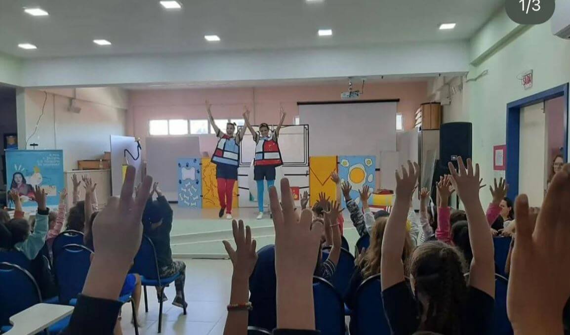 apresentação do espetáculo