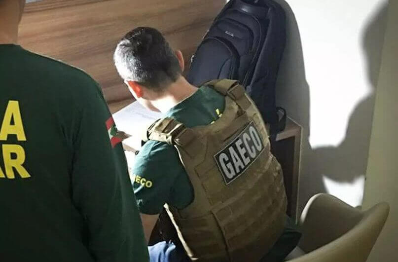 Delação premiada foi usada durante a Operação Mensageiro (Foto: Ministério Público de SC, Divulgação)