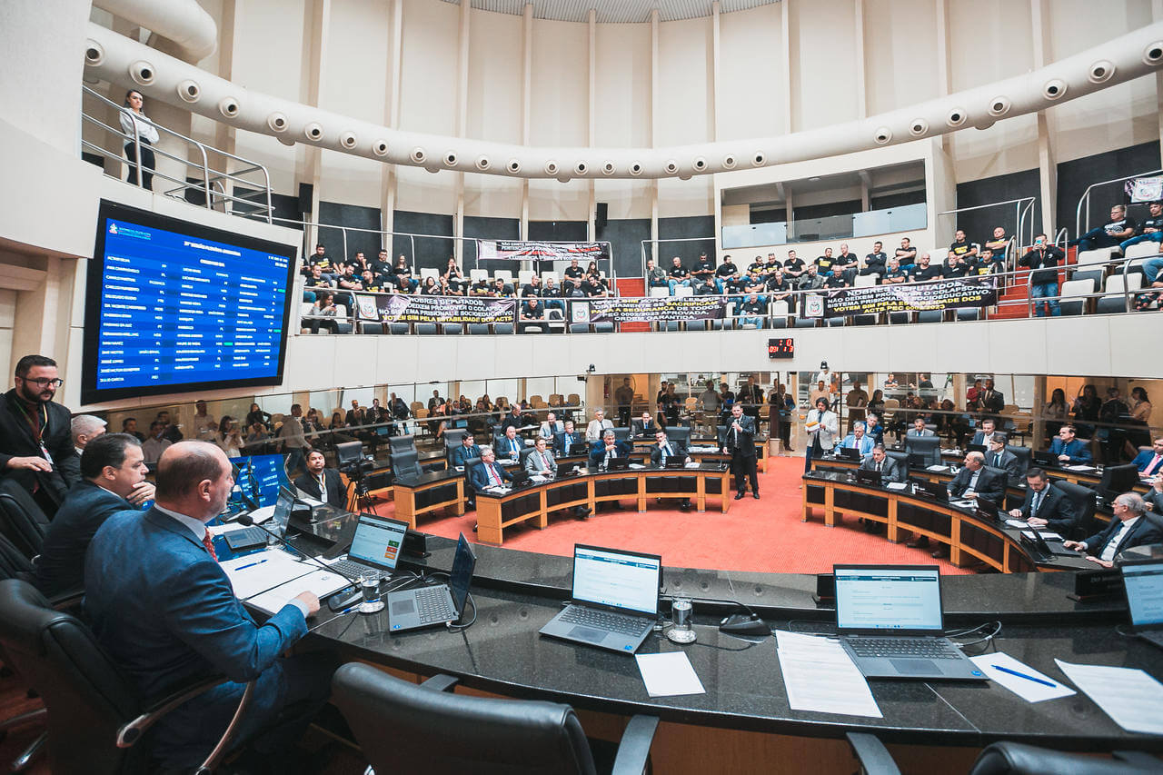 Plenário aprovou reforma sem grandes objeções (Foto: Bruno Collaço / AGÊNCIA AL)