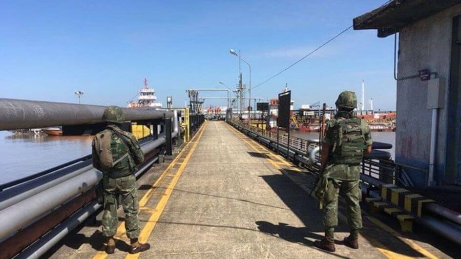 fuzileiros marinha porto de itapoá