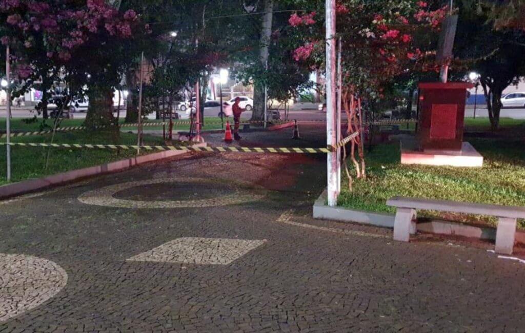 Vítima não resistiu aos ferimentos e morreu no hospital (Foto: Polícia Militar/Divulgação)