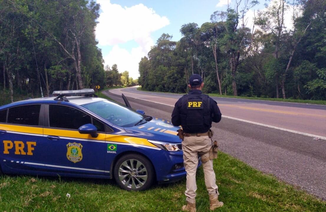 Cinco pessoas morreram nas rodovias catarinenses (Foto: PRF/Divulgação)