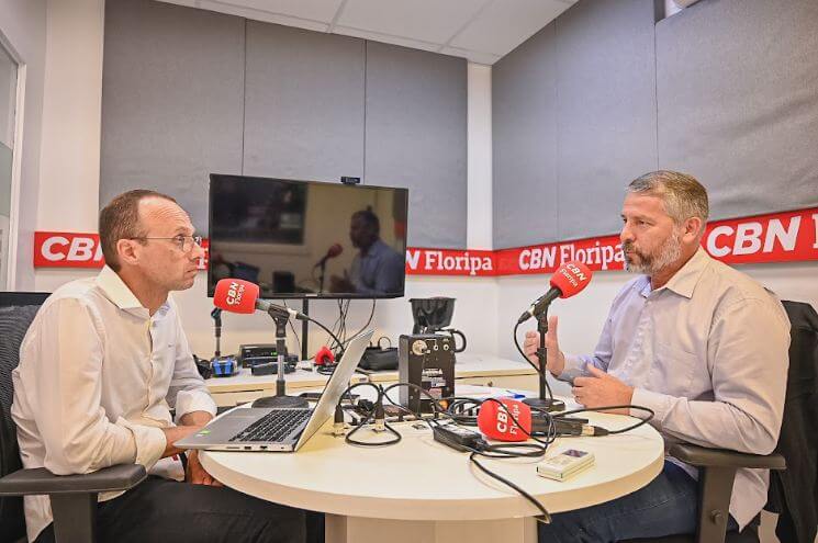 Prefeito Salmir da Silva participou do Empresas e Negócios