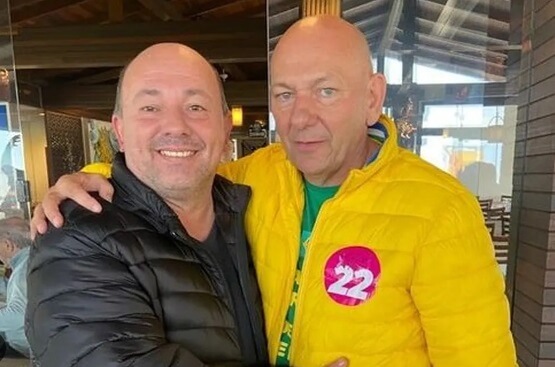 Ari Vequi e Luciano Hang