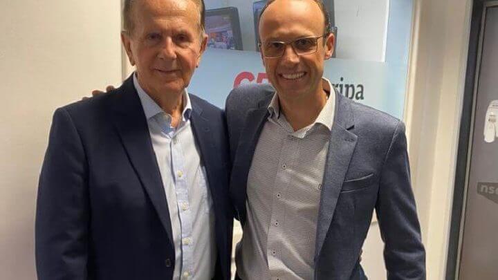 Renato Igor recebeu o empresário Antônio Koerich