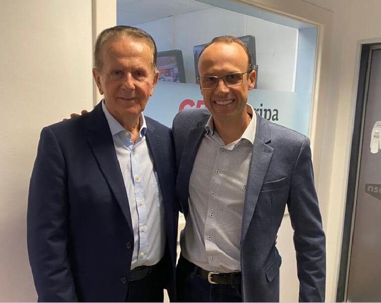 Renato Igor recebeu o empresário Antônio Koerich