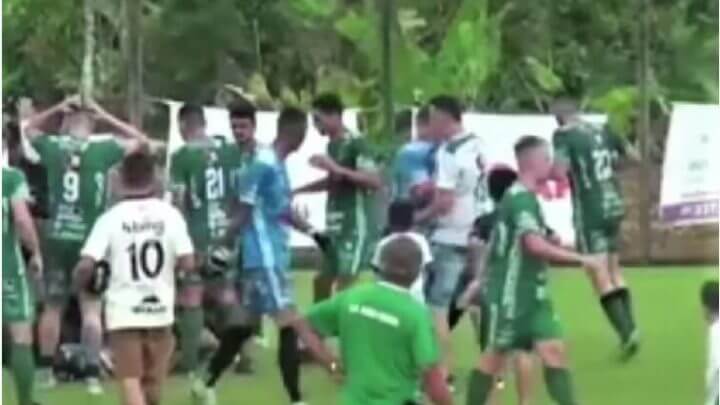 Acidente ocorreu no fim de abril (Foto: Sport Live/Reprodução)