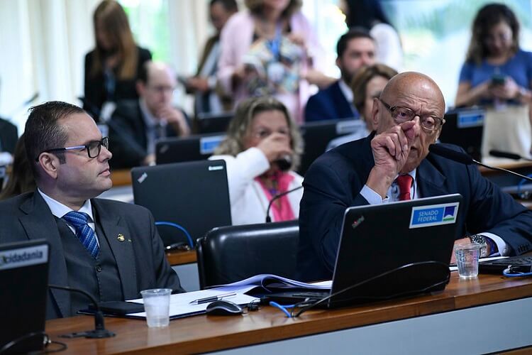 Jorge Seif e Esperidião Amin