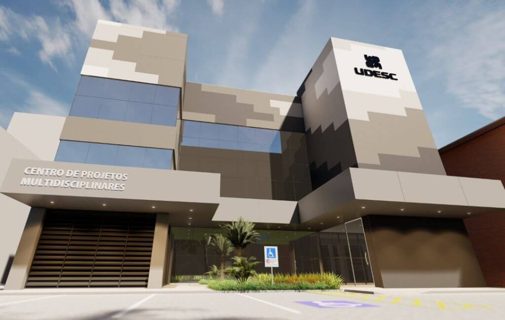 Novo prédio que será construído na universidade