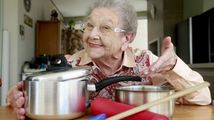 Vovó Palmirinha tinha 91 anos