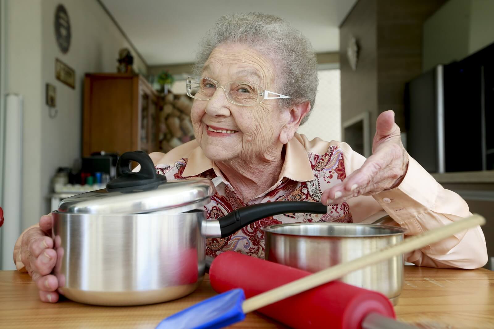 Vovó Palmirinha tinha 91 anos