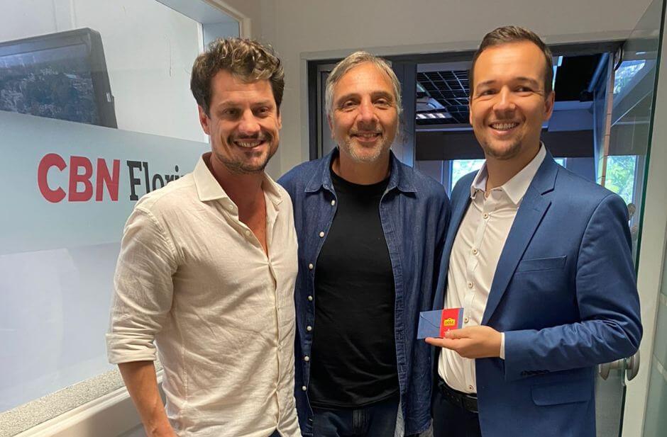 Rafael Breda, Chico Barão e Ânderson Silva